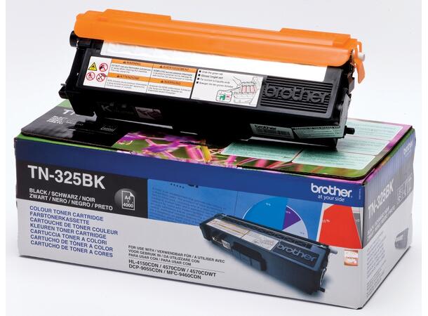 Toner BROTHER TN325BK 4K sort 